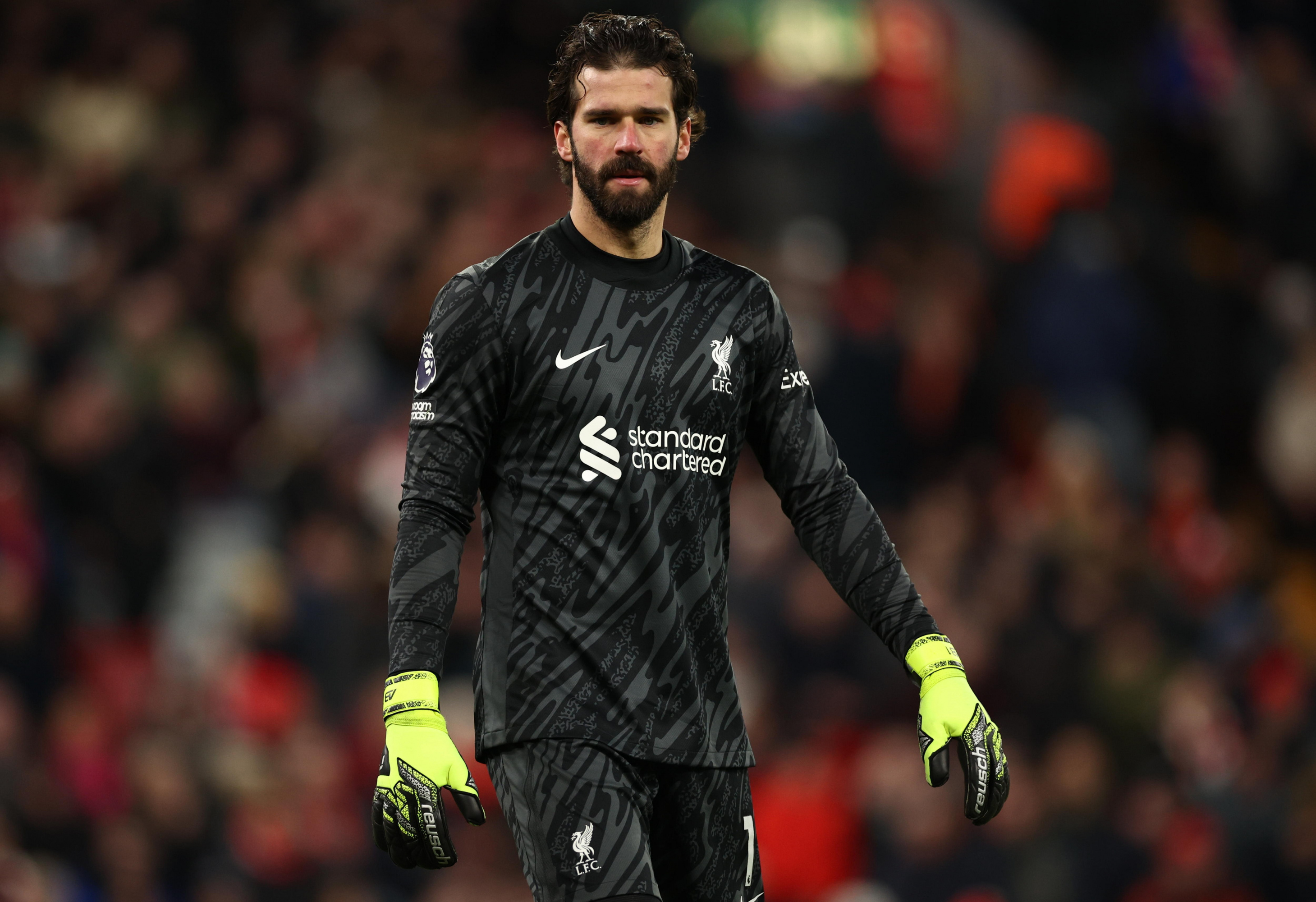 Alisson leaves Liverpool