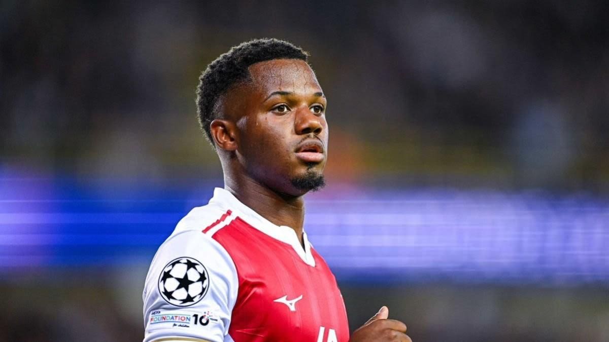 Ansu Fati during a match with Monaco