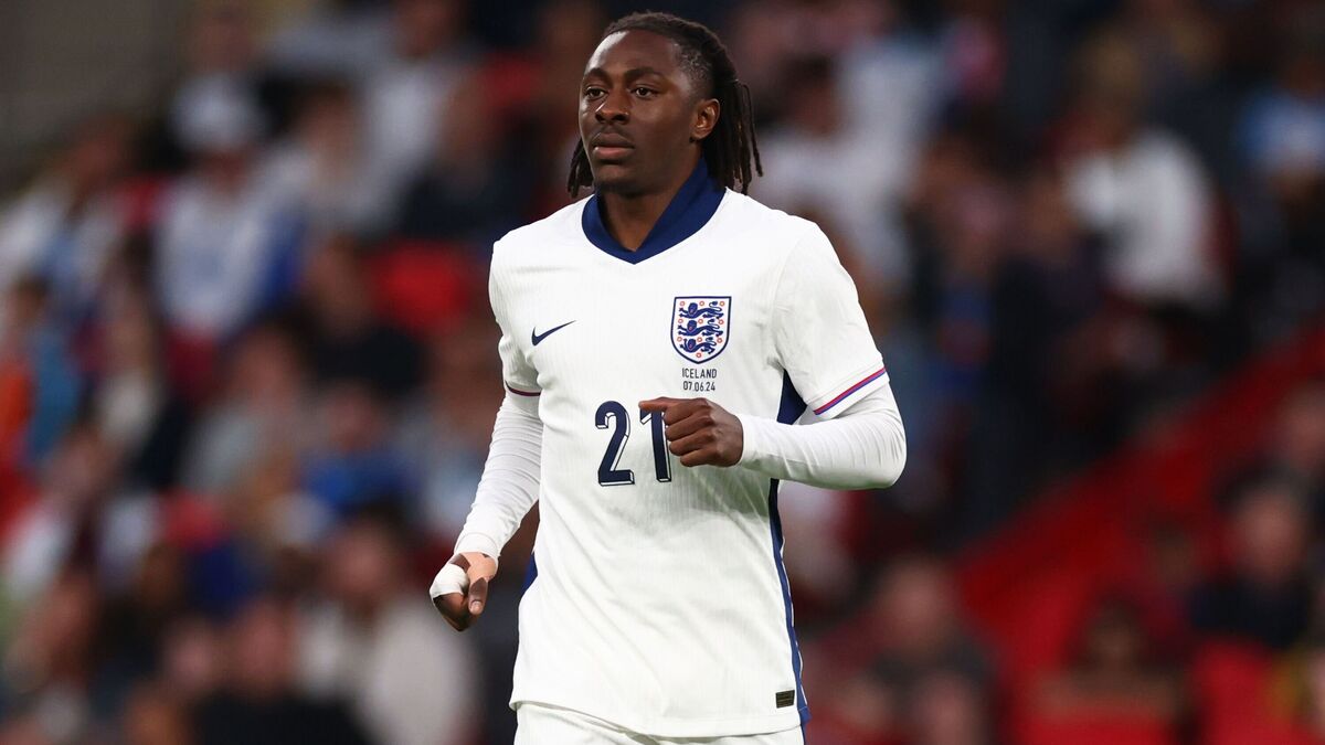 Eberechi Eze, futbolista de la selección de Inglaterra