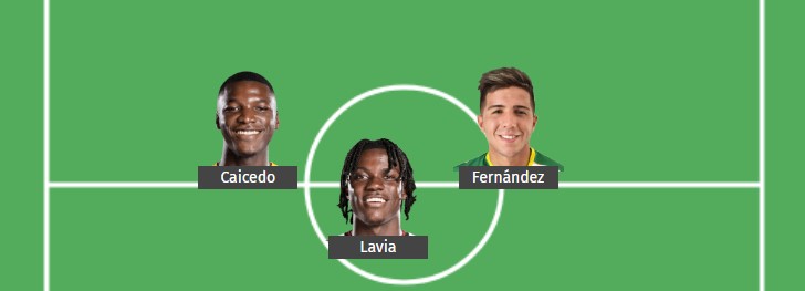 mediocampo del chelsea