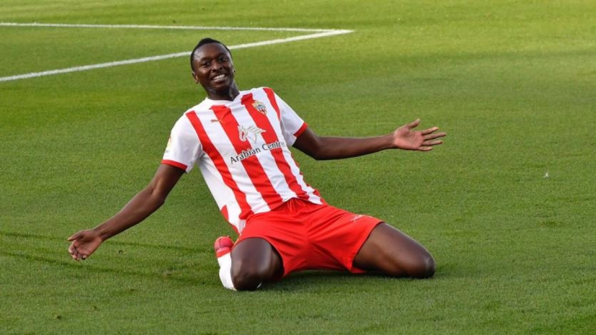 La UD Almería podría perder a Umar Sadiq en el próximo verano. Foto: Getty