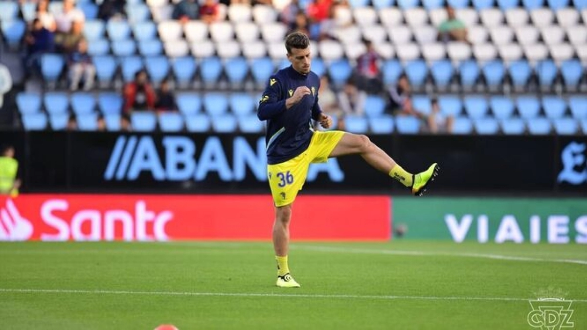 Antonio Blanco, suplente habitual del Cádiz CF. Foto: Diario de Cádiz