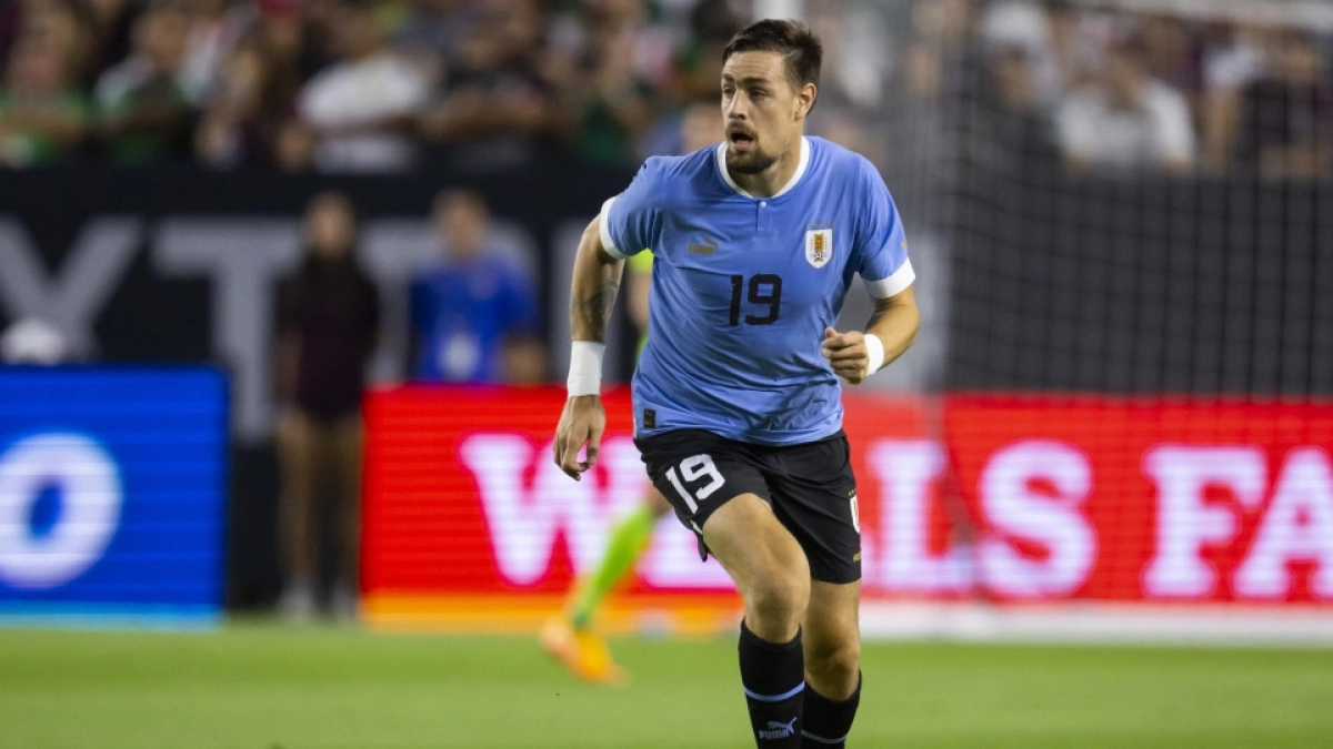 Coates es internacional con Uruguay / Transfermarkt.com