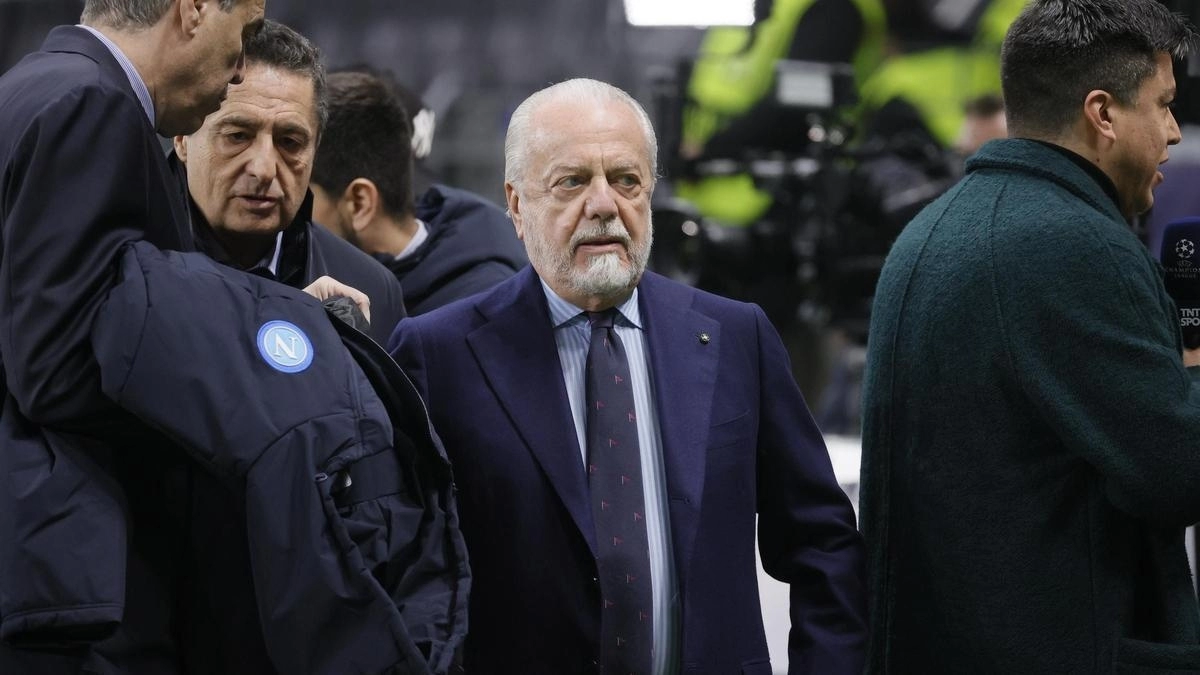 De Laurentiis, Presidente del Napoli.