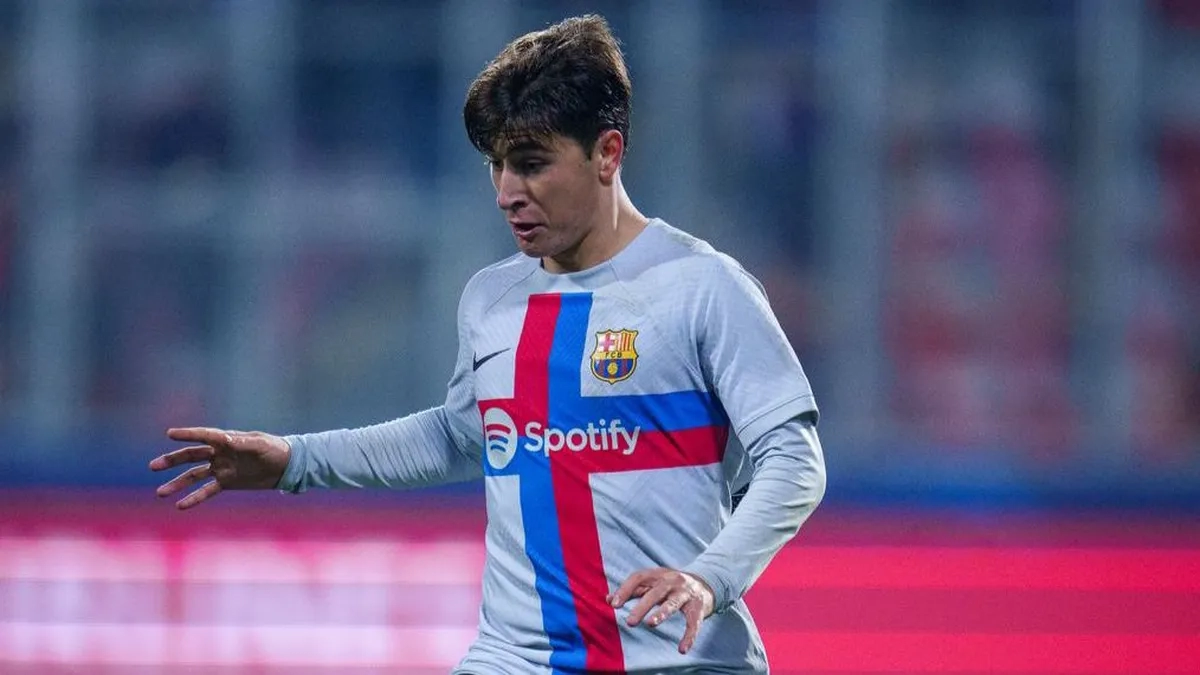 Pablo Torre, midfielder of FC Barcelona who could leave on loan.