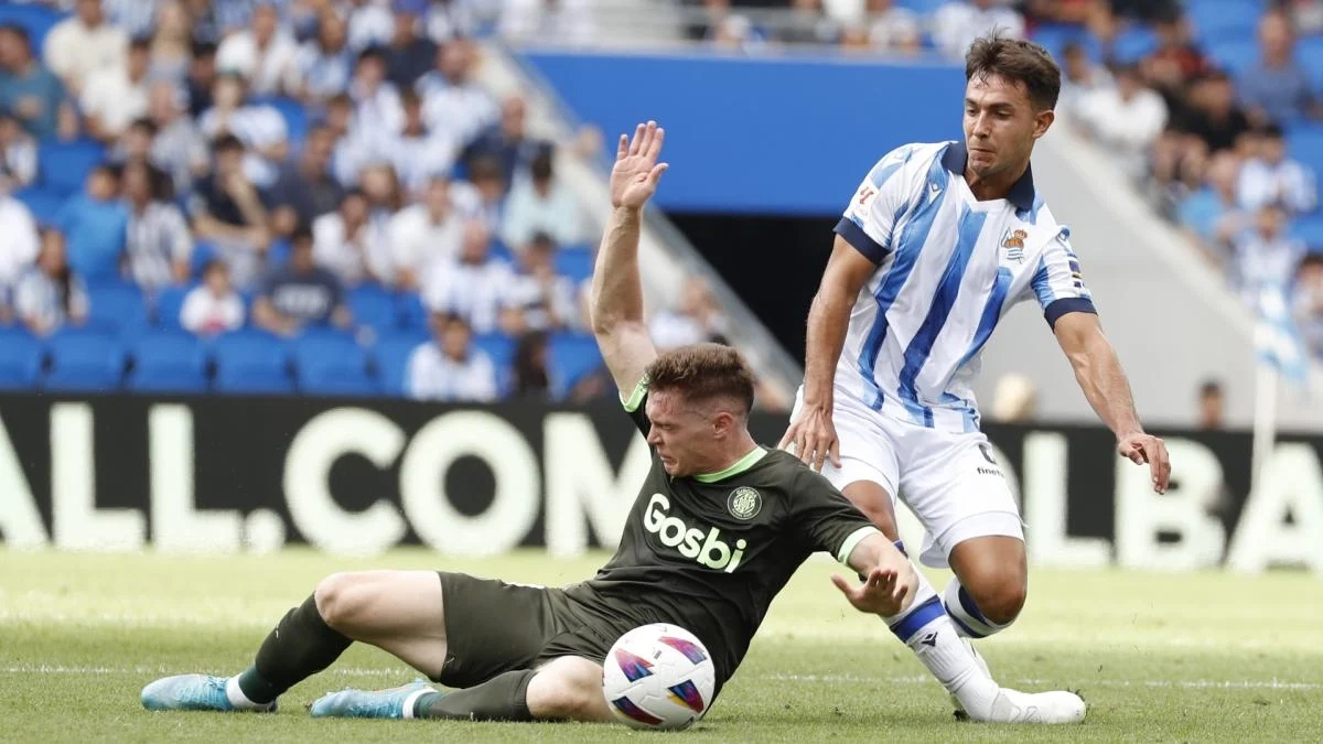 <p>Martín Zubimendi, Spanish midfielder for Real Sociedad</p>