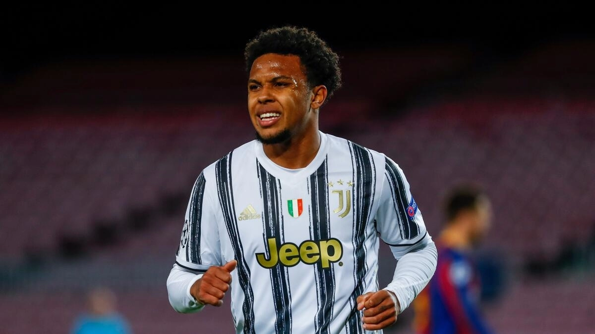 Weston McKennie, American midfielder of Juventus Turin