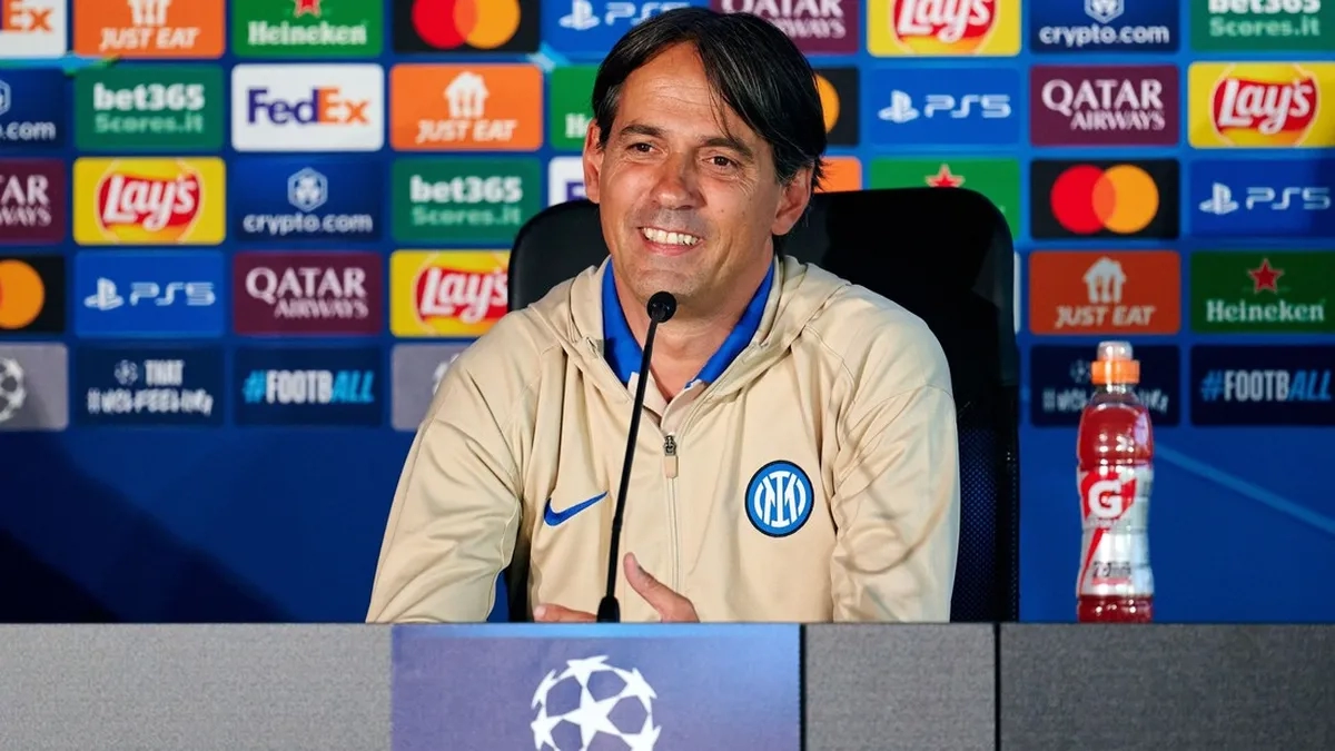 Simone Inzaghi, entrenador del Inter de Milán