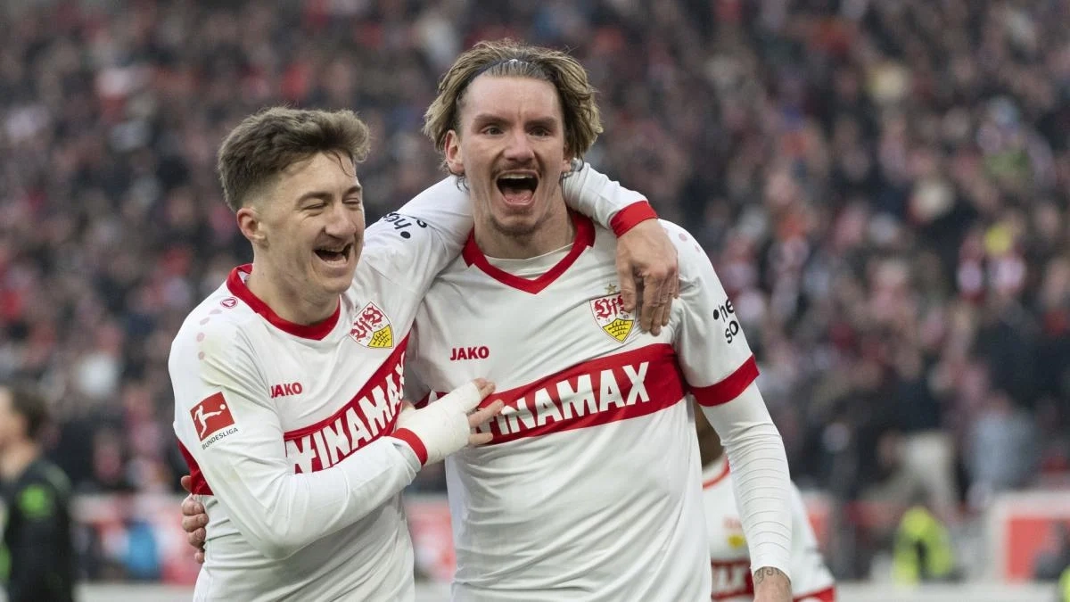 Nick Woltemade, delantero del Stuttgart