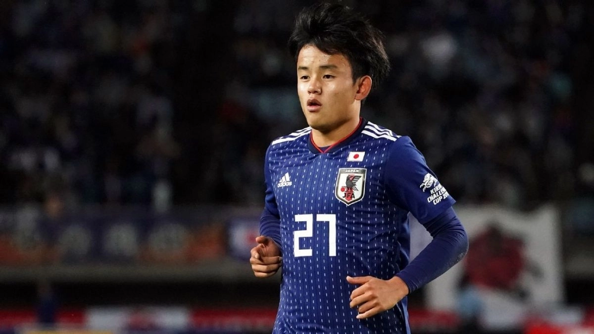 Takefusa Kubo, player of Real Sociedad