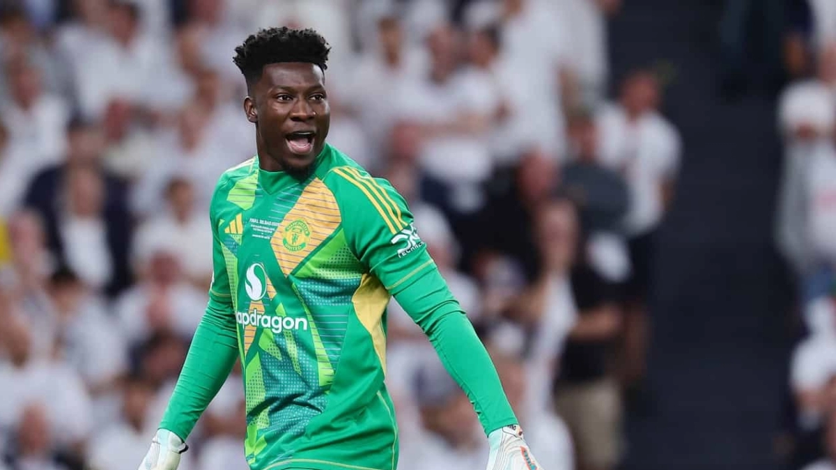Onana en la final de UEFA Europa League