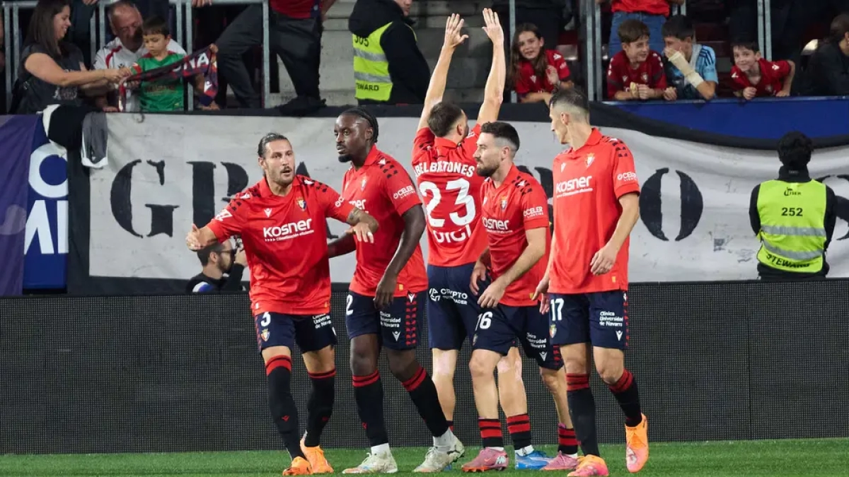La Premier League pone sus ojos en una de las joyas del Osasuna
