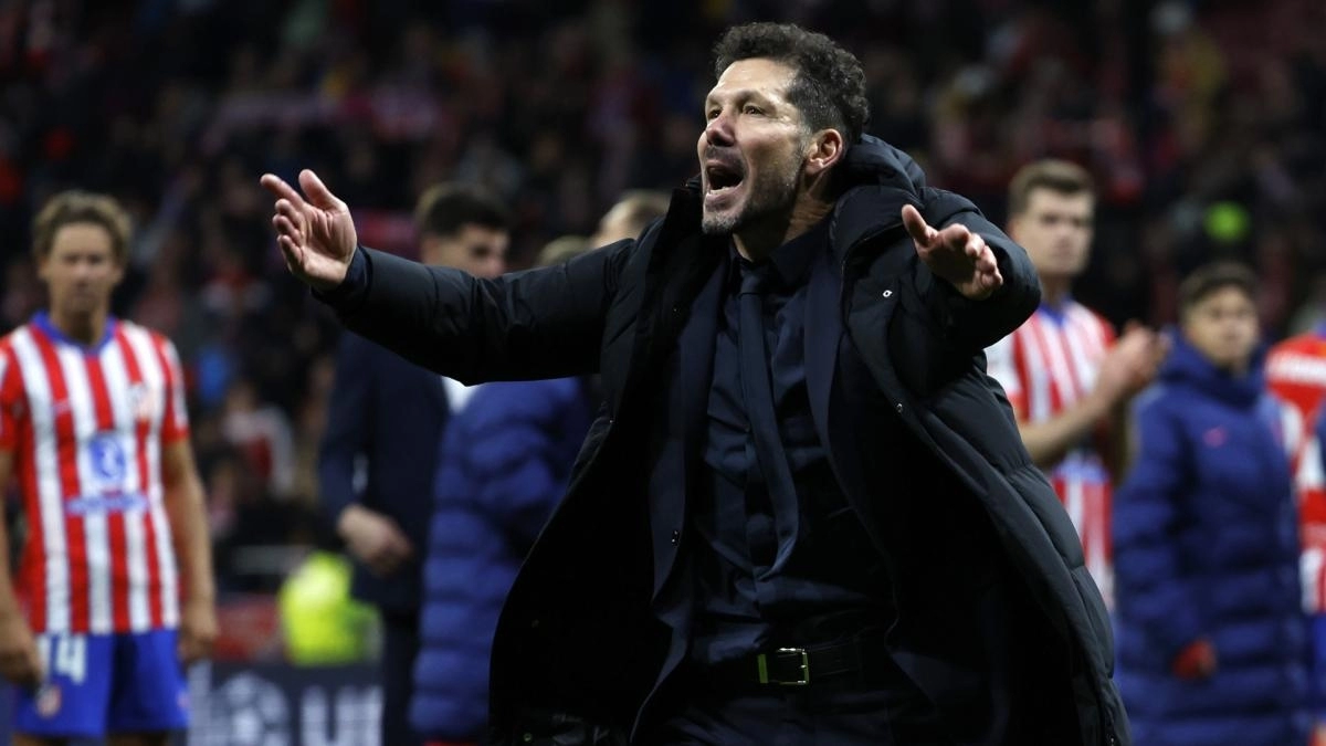 Diego Simeone, coach of Atlético de Madrid