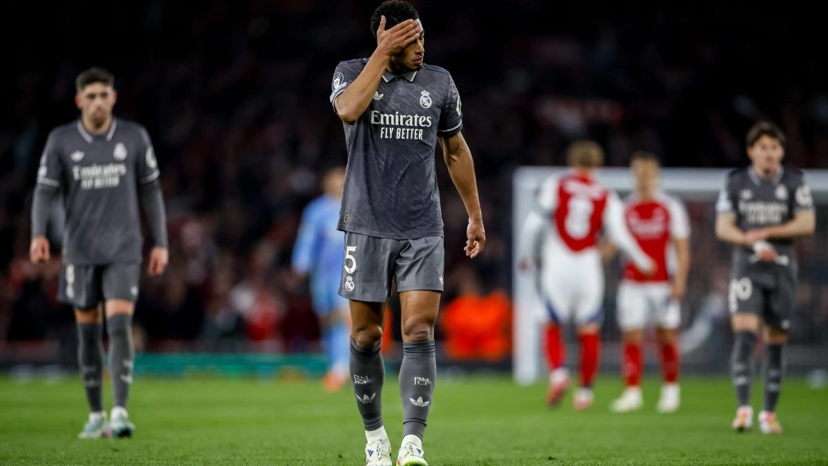 Jude Bellingham after a defeat of Real Madrid