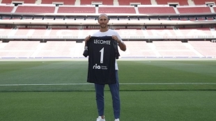 El Atlético de Madrid prefirió a Lecomte antes que a Joel Robles. Foto: Sport