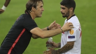 Sevilla y Lopetegui siguen extrañando a Banega