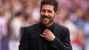 Cholo Simeone busca gol para el Atlético / Elintra.com