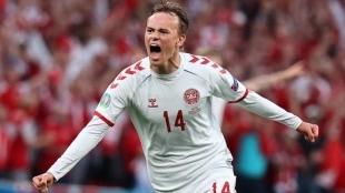 Damsgaard vuelve al mercado - Foto: Sport