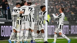 La Juventus cayó goleada ante el Villarreal. Foto: Getty