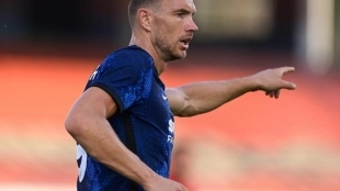 Edin Dzeko, el reemplazante ideal de Lukaku en el Inter