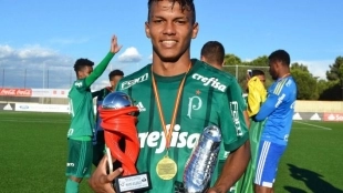 Gabriel Verón, ¿otro negocio del Barcelona en Brasil?