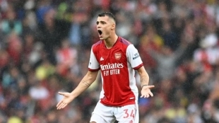 La Roma reactiva su interés en Granit Xhaka por petición de Mourinho