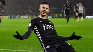 El jugador inglés podría abandonar el Leicester City. Foto: Transfermarkt