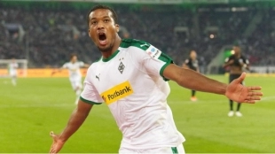 Alassane Pléa, el nuevo objetivo del 'nuevo' Manchester United | FOTO: BORUSSIA MONCHENGLADBACH