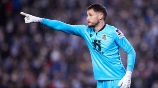 Alex Remiro renovará su contrato con la Real Sociedad.