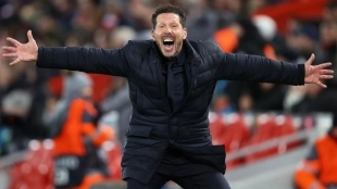 Cholo Simeone, entrenador del Atlético de Madrid. Foto: GOAL
