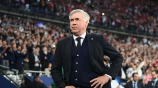 Carlo Ancelotti, entrenador del Real Madrid. Foto: Diario AS