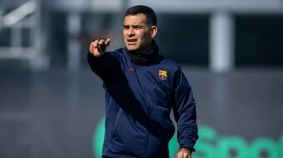 Rafa Márquez, técnico del filial del Barcelona, medita marcharse / Sportsmedia