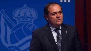 Jokin Aperribay, President of Real Sociedad.
