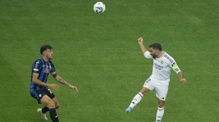 Imagen de archivo de la Supercopa de Europa Atalanta - Madrid