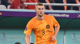 De Ligt, jugador del Bayern de Múnich y de la Selección de Países Bajos.