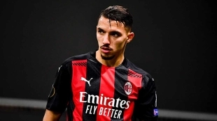 Ismaël Bennacer, a midfielder for AC Milan who could leave the Italian club