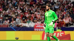 Alisson, Liverpool's goalkeeper since the summer of 2018