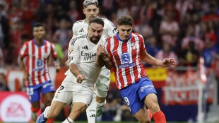 Partido entre el Atlético de Madrid y el Real Madrid