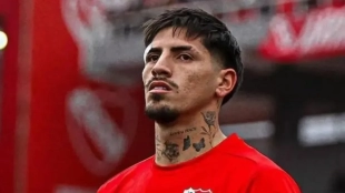Kevin Lomónaco, jugador de Independiente