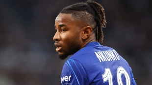 Nkunku, with one foot out of Chelsea | GOAL