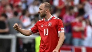<p>Christian Eriksen, player for Manchester United</p>