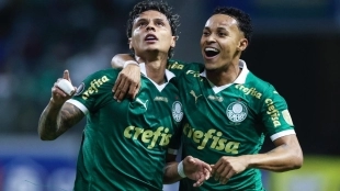 Richard Ríos, jugador de Palmeiras y crack de la selección de Colombia