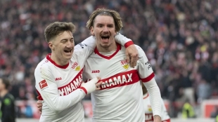 Nick Woltemade, delantero del Stuttgart