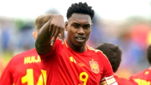 Samu Omorodion, delantero del Oporto que ha jugado en las inferiores de España