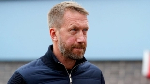 <p>Graham Potter, on the verge of dismissal / Skysports</p>