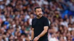 <p>De Zerbi, coach of Olympique de Marseille.</p>