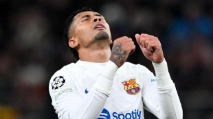 Raphinha, player of FC Barcelona.