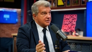 Joan Laporta, presidente del FC Barcelona