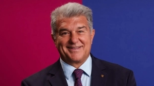 Joan Laporta, presidente del FC Barcelona