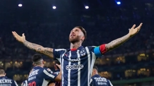 Sergio Ramos se marcha de Rayados / Record